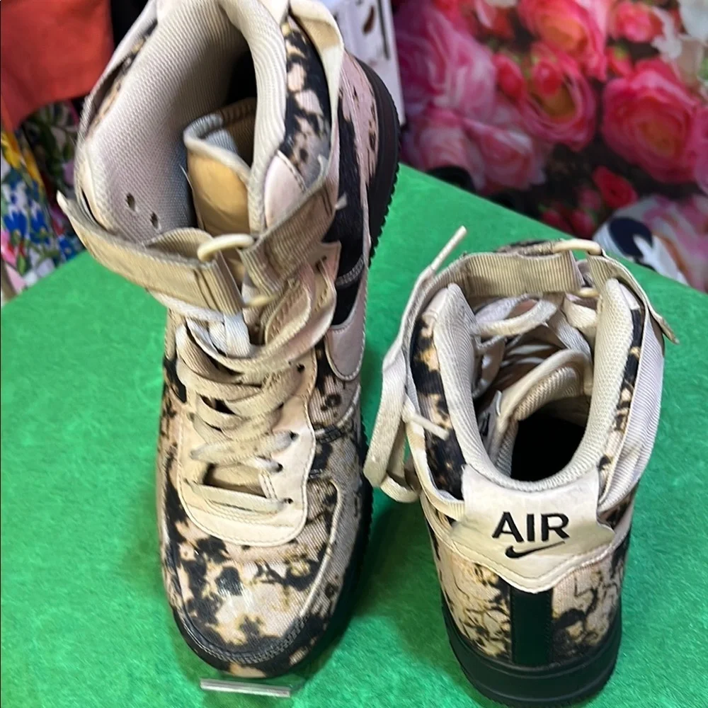 NIKE AIRFORCE 1 HIGH ACID WASH PRINT 2018 Sneakers